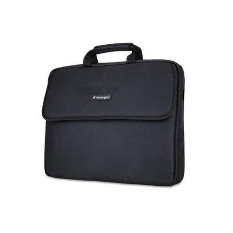 17" Simply Portable Padded Laptop Sleeve, Interior-exterior Pockets, Black