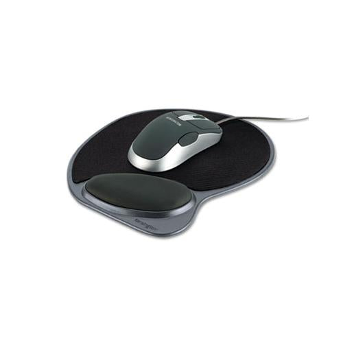Memory Foam Mouse Pad Wrist Pillow, Black
