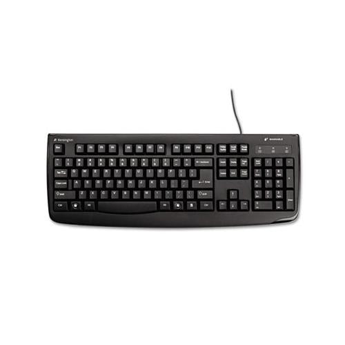 Pro Fit Usb Washable Keyboard, 104 Keys, Black