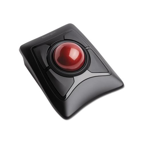 Expert Mouse Wireless Trackball, 2.4 Ghz Frequency-30 Ft Wireless Range, Left-right Hand Use, Black