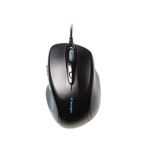 Pro Fit Wired Full-size Mouse, Usb 2.0, Right Hand Use, Black