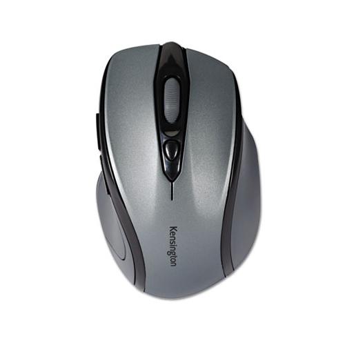 Pro Fit Mid-size Wireless Mouse, 2.4 Ghz Frequency-30 Ft Wireless Range, Right Hand Use, Gray