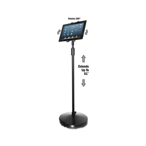 Floor Stand For Ipad And Other Tablets, Black