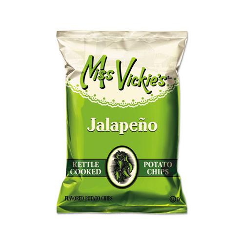 Kettle Cooked Jalapeno Potato Chips, 1.38 Oz Bag, 64-carton