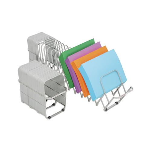 Flexifile Expandable Collator To Organizer, 12 Sections, Letter To Legal Size Files, 6" X 6.75" X 10.5", Silver