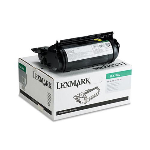 12a7460 Return Program Toner, 5000 Page-yield, Black