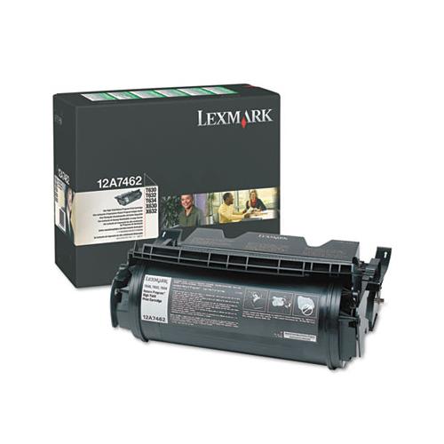 12a7462 Return Program High-yield Toner, 21000 Page-yield, Black