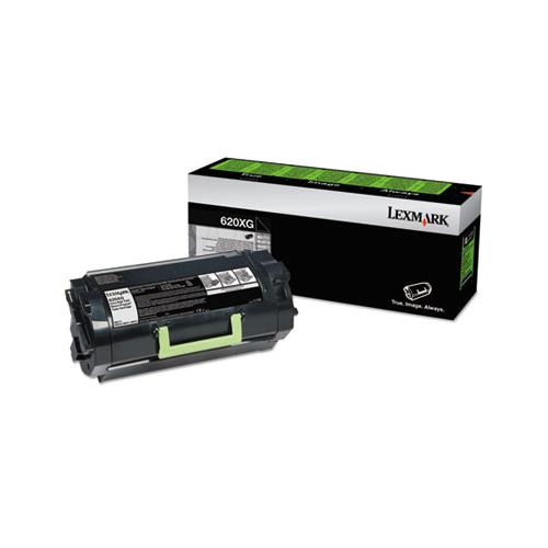 62d0x0g Return Program Extra High-yield Toner, Black, Taa Compliant