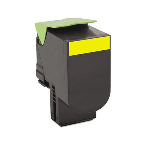 80c10y0 Return Program Toner, 1000 Page-yield, Yellow