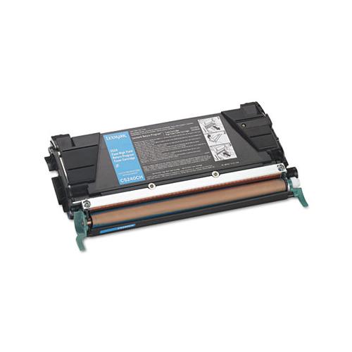 C5240ch Return Program High-yield Toner, 5000 Page-yield, Cyan