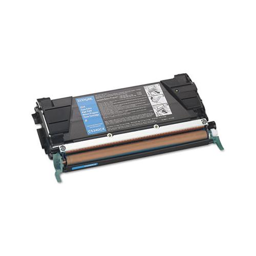 C5340cx Return Program Extra High-yield Toner, 7000 Page-yield, Cyan