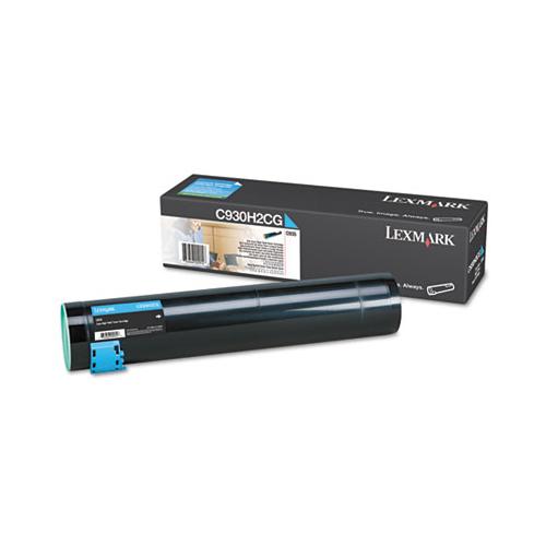 C930h2cg High-yield Toner, 24000 Page-yield, Cyan