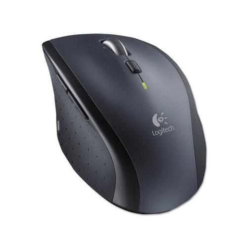 M705 Marathon Wireless Laser Mouse, 2.4 Ghz Frequency-30 Ft Wireless Range, Right Hand Use, Black