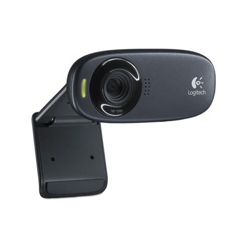 C310 Hd Webcam, 1280 Pixels X 720 Pixels, 1 Mpixel, Black