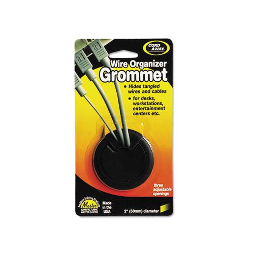 Grommet, Adjustable, 2" Diameter, Black