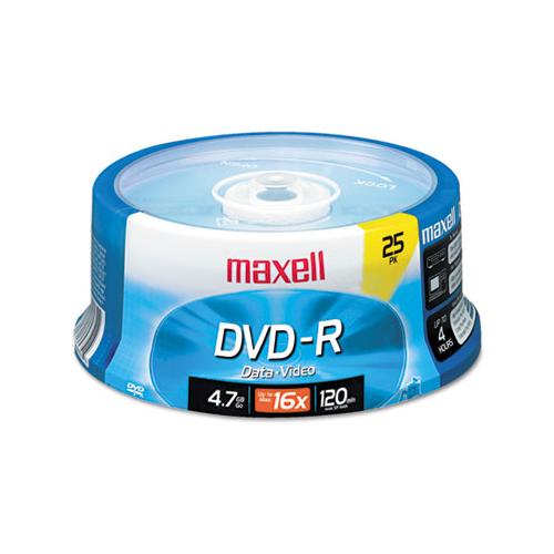 Dvd-r Discs, 4.7gb, 16x, Spindle, Gold, 25-pack