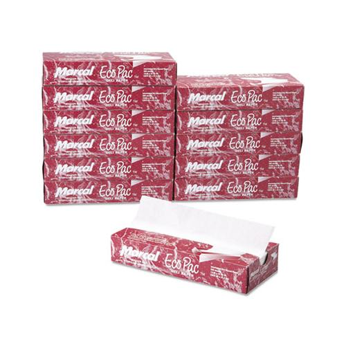 Eco-pac Interfolded Dry Wax Paper, 12 X 10 3-4, White, 500-pack, 12 Packs-carton