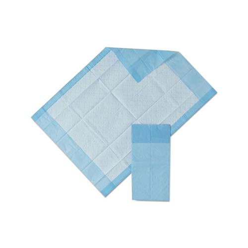 Protection Plus Disposable Underpads, 17" X 24", Blue, 25-bag