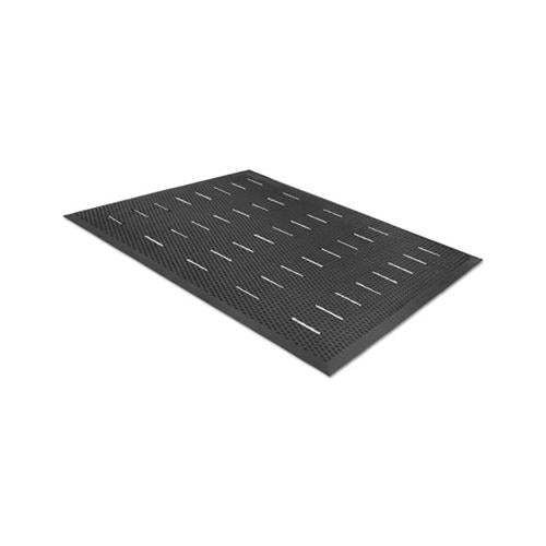 Free Flow Comfort Utility Floor Mat, 36 X 48, Black