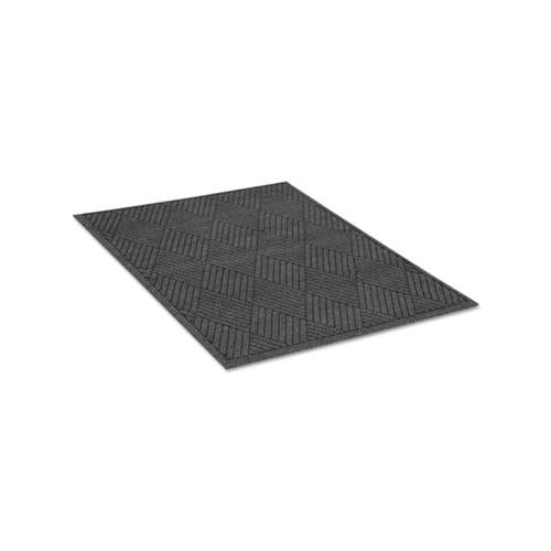 Ecoguard Diamond Floor Mat, Rectangular, 36 X 60 Charcoal