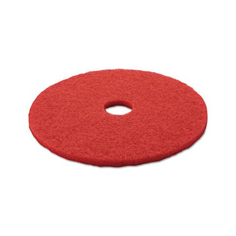 Low-speed Buffer Floor Pads 5100, 20" Diameter, Red, 5-carton