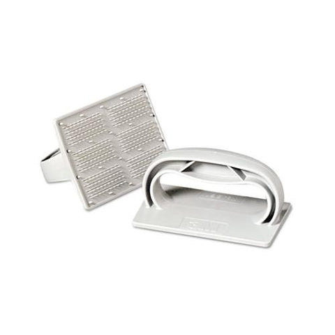 Twist-lok Pad Holder, 3 1-2" X 4 3-4" X 2 1-2" , Light Gray, 10-carton