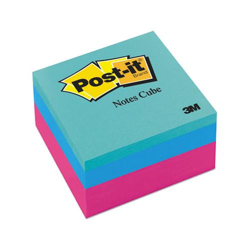 Original Cubes, 3 X 3, Aqua Wave, 400-sheet