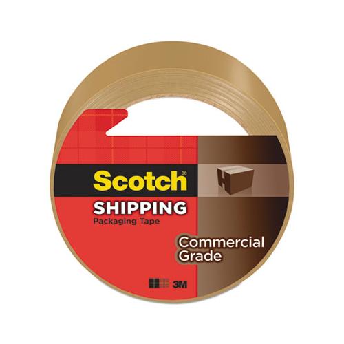 3750 Commercial Grade Packaging Tape, 3" Core, 1.88" X 54.6 Yds, Tan