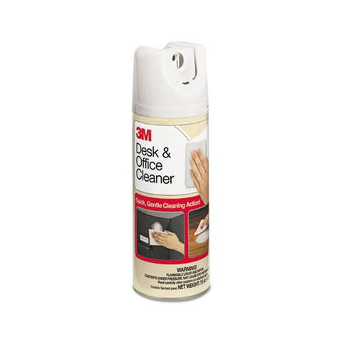 Desk & Office Spray Cleaner, 15oz Aerosol, 12-carton