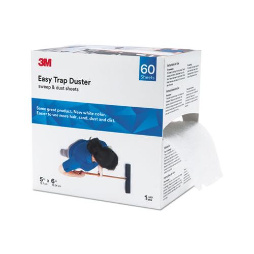 Easy Trap Duster, 5" X 30 Ft, White, 1 60 Sheet Roll-box, 8 Boxes-carton