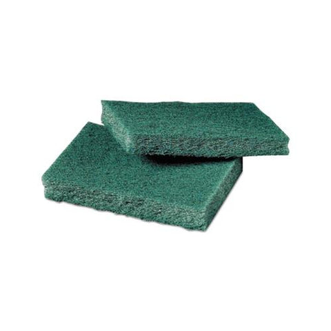 General Purpose Scrub Pad, 3 X 4 1-2, Green, 40 Per Box-2 Boxes Per Carton