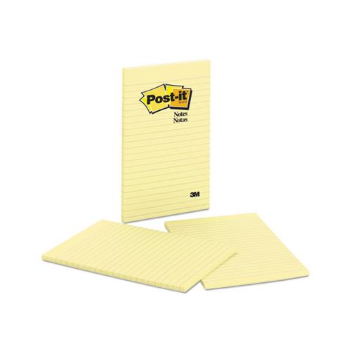 Original Pads In Canary Yellow, Lined, 5 X 8, 50-sheet, 2-pack