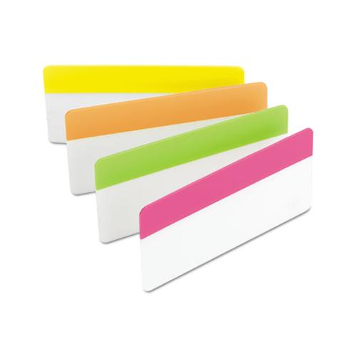 2" And 3" Tabs, 1-3-cut Tabs, Assorted Brights, 3" Wide, 24-pack