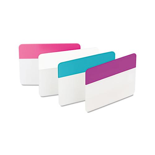 2" And 3" Tabs, 1-5-cut Tabs, Assorted Pastels, 2" Wide, 24-pack