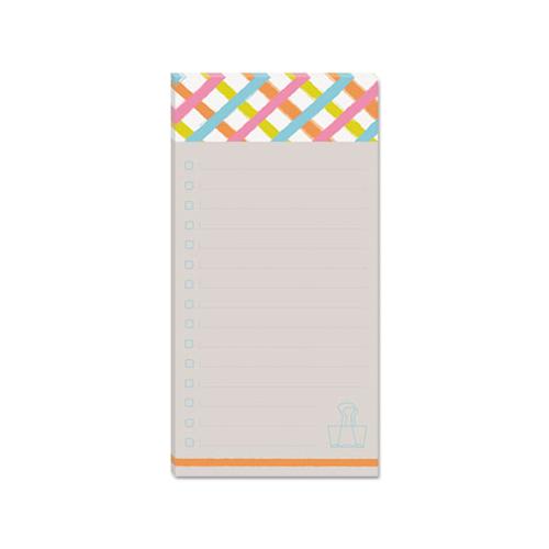 Printed Note Pads, 4 X 8, Lined, Assorted Designs, 75-sheet, 3-pack