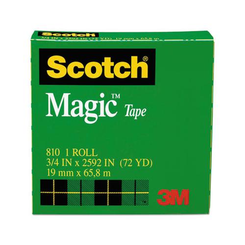 Magic Tape Refill, 3" Core, 0.75" X 72 Yds, Clear