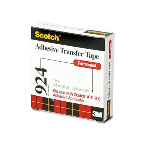 Adhesive Transfer Tape Roll, 3-4" Wide X 36yds