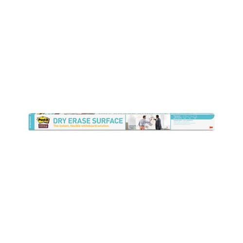 Dry Erase Surface With Adhesive Backing, 72" X 48", White
