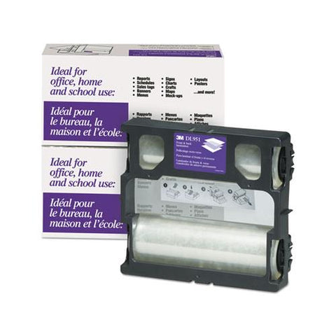 Refill For Ls950 Heat-free Laminating Machines, 5.6 Mil, 8.5" X 100 Ft, Gloss Clear