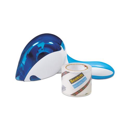 Easy Grip Tape Dispenser, 1 Dispenser & 1 Roll At 1.88" X 600"