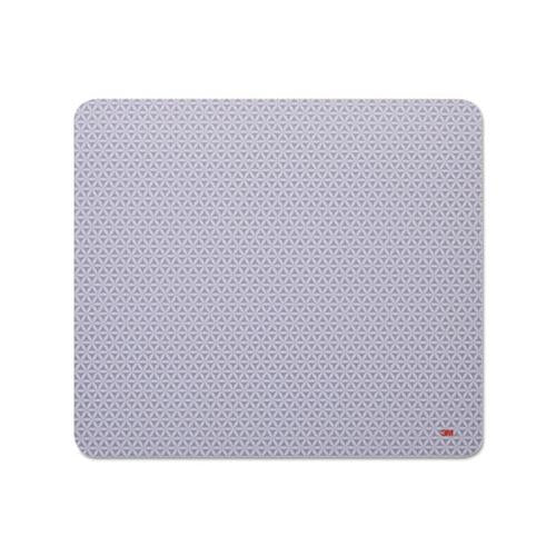 Precise Mouse Pad, Nonskid Back, 9 X 8, Gray-bitmap