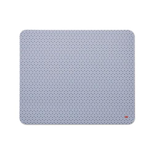 Precise Mouse Pad, Nonskid Repositionable Adhesive Back, 8 1-2 X 7, Gray-bitmap