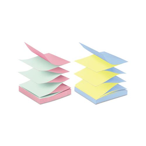Original Pop-up Refill, Alternating Marseille Colors, 3 X 3, 100-sheet, 12-pack