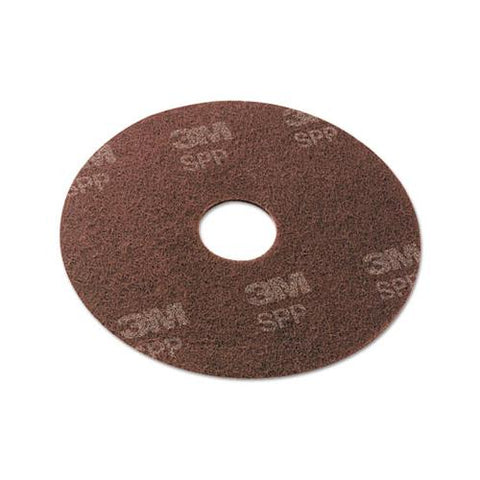 Surface Preparation Pad, 13" Diameter, Maroon, 10-carton