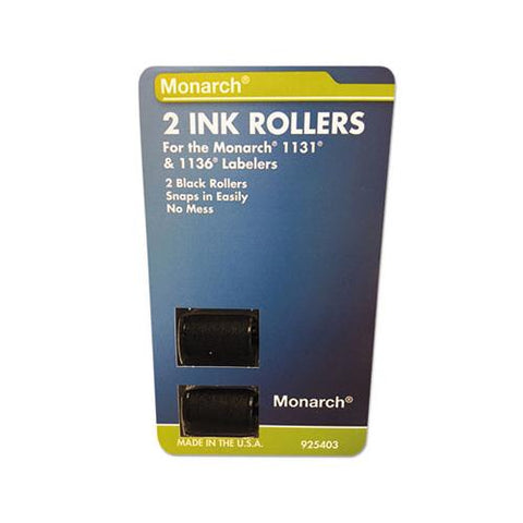 925403 Replacement Ink Rollers, Black, 2-pack