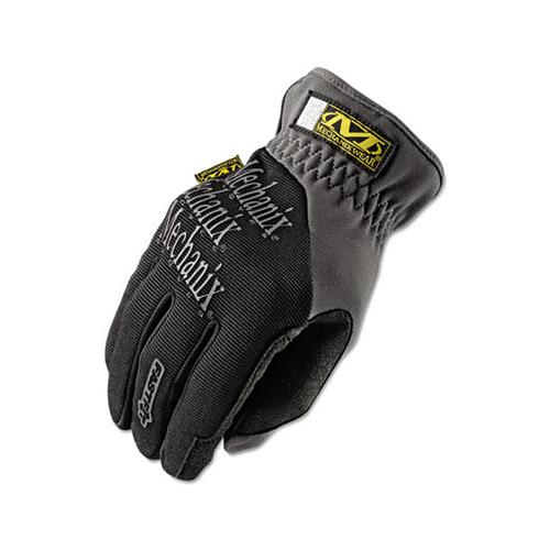 Fastfit Work Gloves, Black-gray, Large