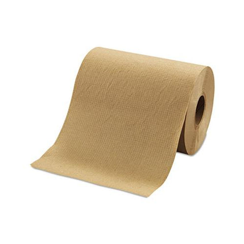 Morsoft Universal Roll Towels, 8" X 350 Ft, Brown, 12 Rolls-carton