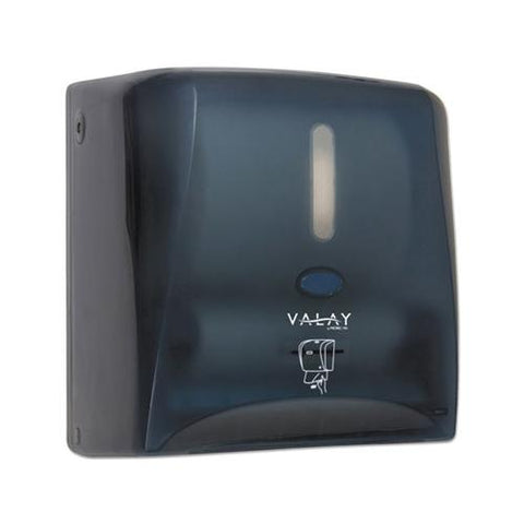 Valay 10 Inch Roll Towel Dispenser , 13 1-4 X 14 1-4 X 9, Black