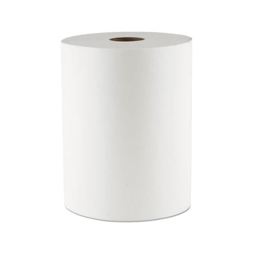 10 Inch Tad Roll Towels, 1-ply, 10" X 550 Ft, White, 6 Rolls-carton