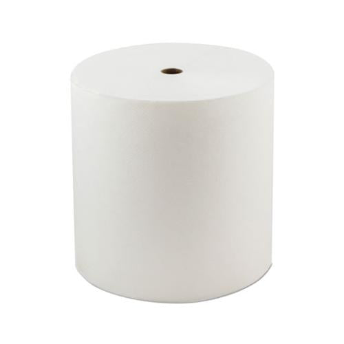 Valay Proprietary Roll Towels, 1-ply, 8" X 800 Ft, White, 6 Rolls-carton